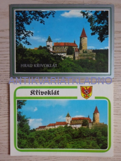 KŘIVOKLÁT, CHRÁNĚNÁ KRAJINNÁ OBLAST KŘIVOKLÁTSKO, OKRES BEROUN, 2 KUSY
