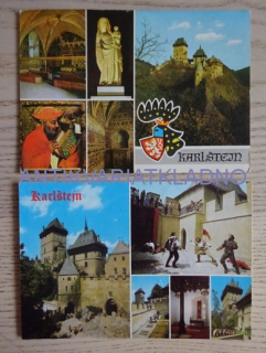 KARLŠTEJN, OKRES BEROUN, 2 KUSY