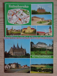 KUTNOHORSKO, KUTNÁ HORA, ZÁMEK KAČINA, 2 KUSY