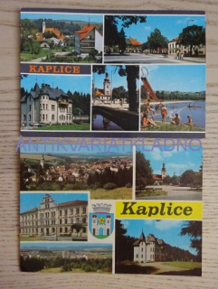 KAPLICE, OKRES ČESKÝ KRUMLOV, 2 KUSY