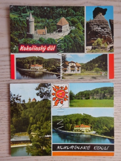 KOKOŘÍNSKO, KOKOŘÍN, KOKOŘÍNSKÝ DŮL, OKRES MĚLNÍK, 2 KUSY