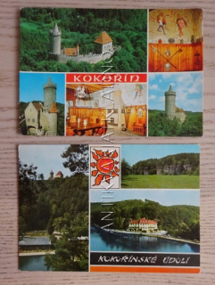 KOKOŘÍNSKO, KOKOŘÍN, KOKOŘÍNSKÝ DŮL, OKRES MĚLNÍK, 2 KUSY