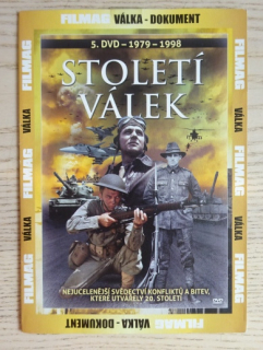 STOLETÍ VÁLEK 5, 1979-1998, DOKUMENT DVD FILM 2. SVĚT. VÁLKA