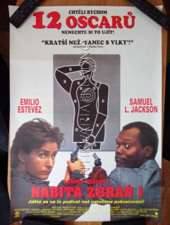 NABITÁ ZBRAŇ 1, EMILIO ESTEVEL, SAMUEL L. JACKSON, PLAKÁT 4C