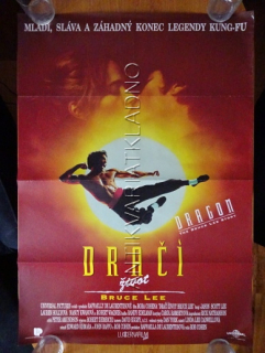 DRAČÍ ŽIVOT BRUCE LEE, JASON SCOTT LEE, PLAKÁT 30C