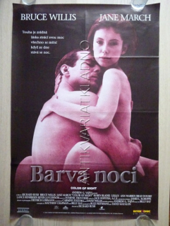 BARVA NOCI, BRUCE WILLIS, PLAKÁT 2D