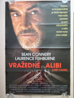 VRAŽEDNÉ ALIBI, SEAN CONNERY, PLAKÁT 17D