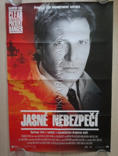 JASNÉ NEBEZPEČÍ, HARRISON FORD, PLAKÁT 26MD
