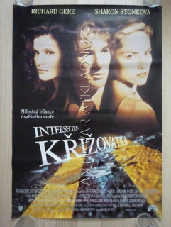 KŘIŽOVATKA, RICHARD GERE, SHARON STONE, PLAKÁT 40MD