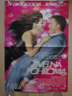ŽIVELNÁ POHROMA, SANDRA BULLOCK, PLAKÁT 47MD