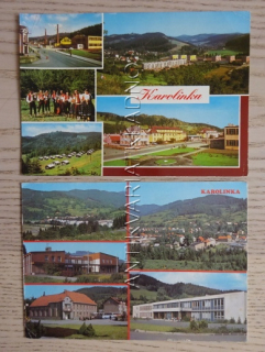 KAROLINKA, VALAŠSKO, OKRES VSETÍN, 2 KUSY