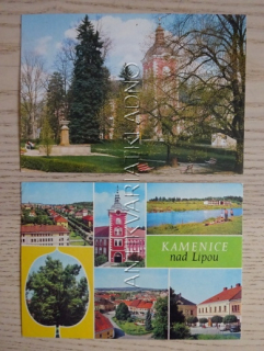 KAMENICE NAD LIPOU, OKRES PELHŘIMOV, 2 KUSY