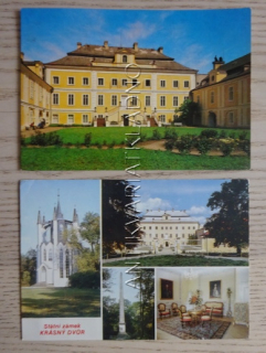 KRÁSNÝ DVŮR, OKRES LOUNY, 2 KUSY