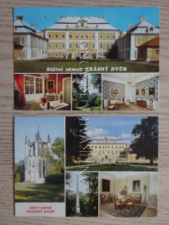 KRÁSNÝ DVŮR, OKRES LOUNY, 2 KUSY