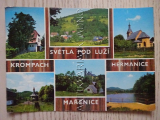 KROMPACH, SVĚTLÁ POD LUŽÍ, HEŘMANICE, MAŘENICE, OKRES ČESKÁ LÍPA