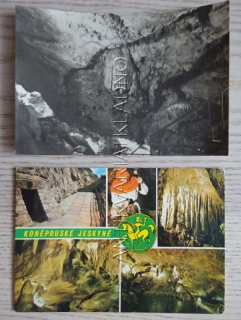 KONĚPRUSY, KONĚPRUSKÉ JESKYNĚ, OKRES BEROUN, 2 KUSY