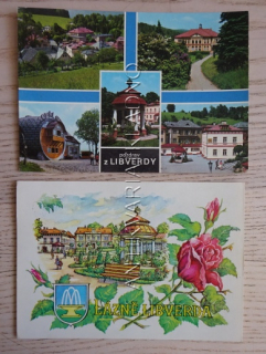 LÁZNĚ LIBVERDA, OBŘÍ SUD, OKRES LIBEREC, 2 KUSY