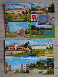 LYSÁ NAD LABEM, OKRES NYMBURK, 2 KUSY