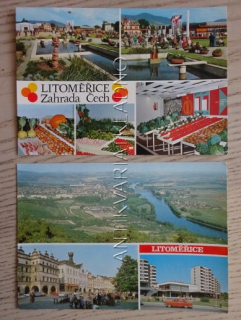 LITOMĚŘICE, ZAHRADA ČECH, 2 KUSY