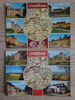 LITOMĚŘICE, LITOMĚŘICKO, 2 KUSY