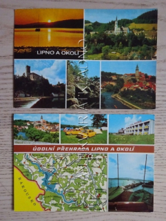 LIPNO, OKRES ČESKÝ KRUMLOV, 2 KUSY