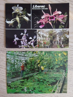 LIBEREC, BOTANICKÁ ZAHRADA, 2 KUSY