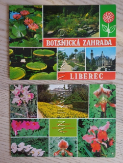 LIBEREC, BOTANICKÁ ZAHRADA, 2 KUSY