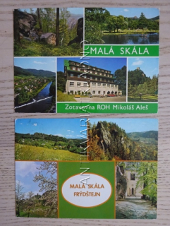 MALÁ SKÁLA, MALOSKALSKO, OKRES JABLONEC NAD NISOU, 2 KUSY