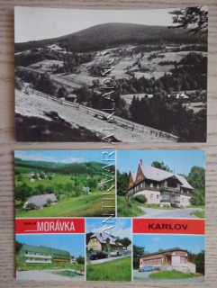 MALÁ MORÁVKA, KARLOV, OKRES BRUNTÁL, 2 KUSY