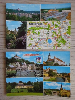 NÁCHOD, NÁCHODSKO, 2 KUSY