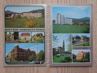 NOVÝ BOR, KAMENICKÝ ŠENOV, OKRES ČESKÁ LÍPA, 2 KUSY
