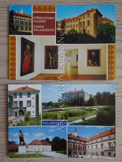 NELAHOZEVES, OKRES MĚLNÍK, ZÁMEK, 2 KUSY