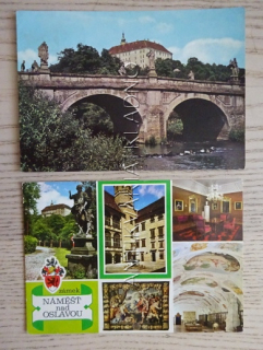 NÁMĚŠŤ NAD OSLAVOU, OKRES TŘEBÍČ, 2 KUSY