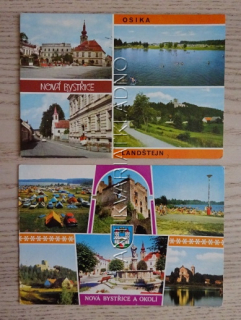 NOVÁ BYSTŘICE, OKRES JINDŘICHŮV HRADEC, 2 KUSY