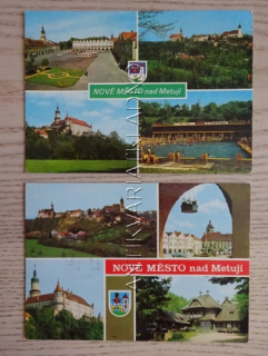 NOVÉ MĚSTO NAD METUJÍ, OKRES NÁCHOD, 2 KUSY