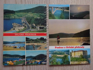 ORLÍK, ORLICKÁ PŘEHRADA, OKRES PÍSEK, 2 KUSY