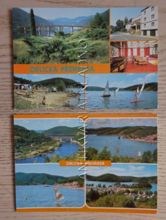 ORLÍK, ORLICKÁ PŘEHRADA, OKRES PÍSEK, 2 KUSY