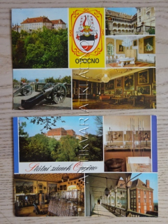 OPOČNO, OKRES RYCHNOV NAD KNĚŽNOU, 2 KUSY