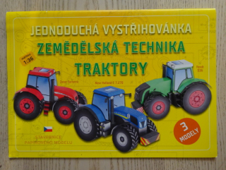JEDNODUCHÁ VYSTŘIHOVÁNKA, ZEMĚDĚLSKÁ TECHNIKA, TRAKTORY, **an