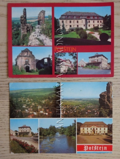 POTŠTEJN, OKRES RYCHNOV NAD KNĚŽNOU, 2 KUSY