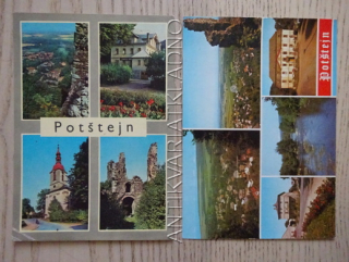 POTŠTEJN, OKRES RYCHNOV NAD KNĚŽNOU, 2 KUSY