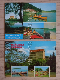 PLUMLOVSKÁ PŘEHRADA, OKRES PROSTĚJOV, 2 KUSY
