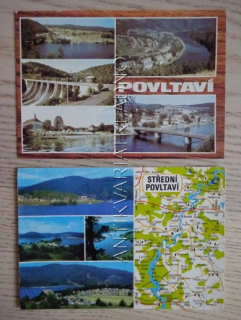 POVLTAVÍ, VLTAVA, 2 KUSY