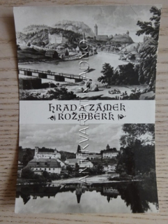 ROŽMBERK, HRAD, OKRES ČESKÝ KRUMLOV