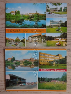 ROŽMITÁL POD TŘEMŠÍNEM, OKRES PŘÍBRAM, 2 KUSY