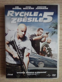 RYCHLE A ZBĚSILE 5, DVD FILM