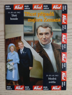 TŘICET PŘÍPADŮ MAJORA ZEMANA, DÍL Č.19-20, DVD FILM 