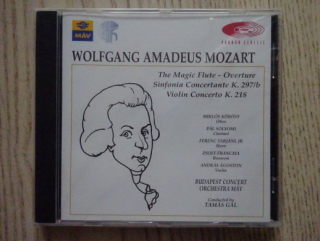 WOLFGANG AMADEUS MOZART, VÁŽNÁ HUDBA, CD HUDBA