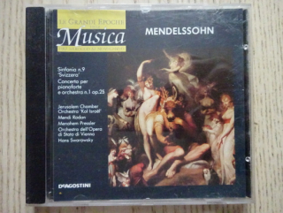 MENDELSSOHN, CD HUDBA