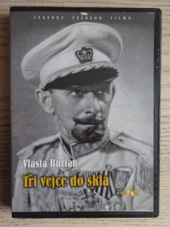TŘI VEJCE DO SKLA, VLASTA BURIAN, DVD FILM 
